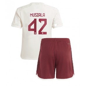 Bayern Munich Jamal Musiala #42 Replika Babytøj Tredje sæt Børn 2023-24 Kortærmet (+ Korte bukser)